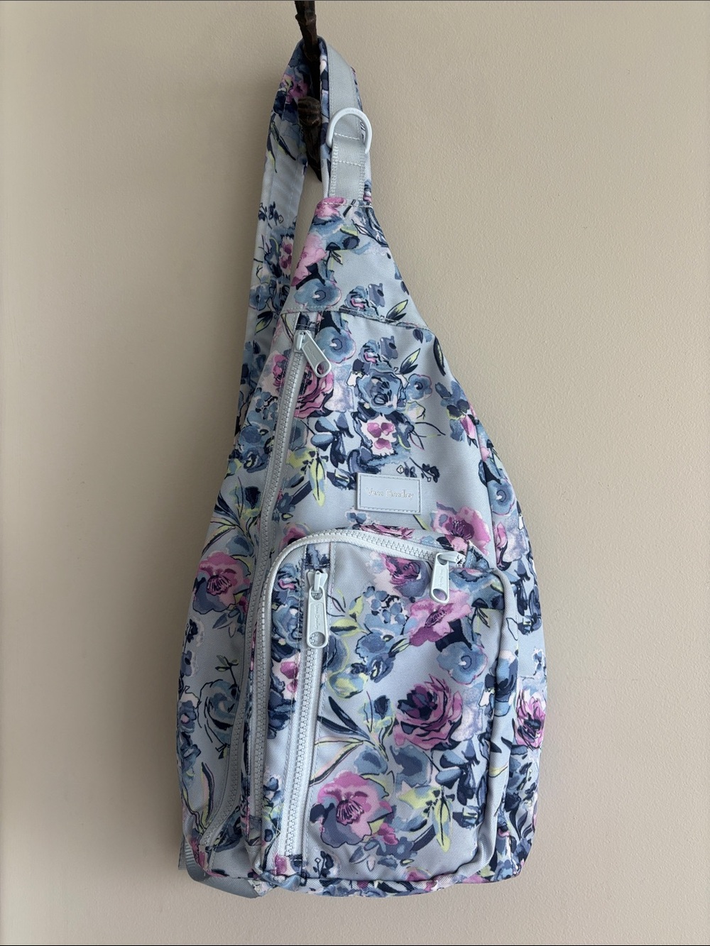 Vera Bradley Sling Backpack in Magnifique Floral Pattern